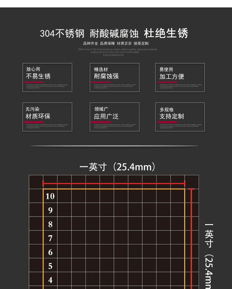 304不锈钢筛网超声波振动筛筛网过滤筛网(图3)